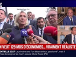 Replay BFM Grand Soir - Le Pen veut 125 milliards d'économies... vraiment réaliste ? - 28/08