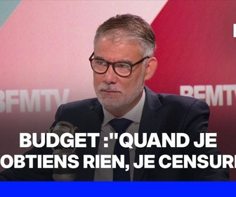 Replay Face à Face - Budget: Olivier Faure (PS) menace le gouvernement de censure s'il n'obtient rien
