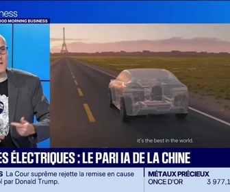 Replay Good Morning Business - Voitures électriques : le parie IA de la Chine