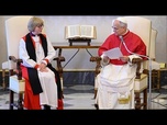 Replay Rencontre historique entre le pape Léon XIV et l'archevêque de Canterbury, Sarah Mullally