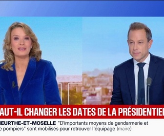 Replay BFM Première - L'ÉDITO POLITIQUE DE GUILLAUME DARET - Faut-il changer les dates de l'élection présidentielle?