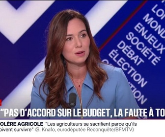 Replay BFM Politique - Sarah Knafo, eurodéputée Reconquête, candidate à la mairie de Paris? J'y réfléchis (...) mais prête à y aller