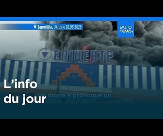 Replay L'info du jour | 28 août 2026 - Soir