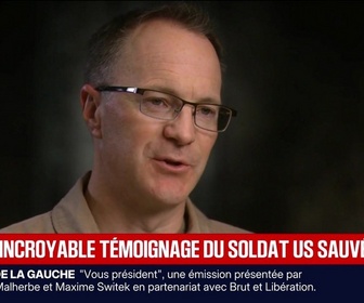 Replay BFM Grand Soir - Terrifiant : l'incroyable récit du soldat US sauvé - 14/09