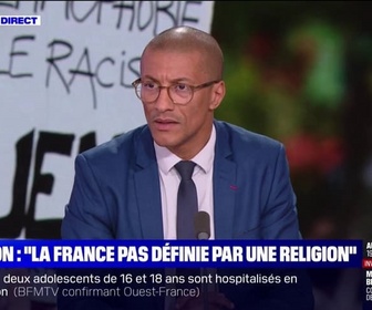 Replay BFM Story - Karim Bouamrane (maire PS de Saint-Ouen): L'islam n'est pas du tout en opposition avec nos principes républicains