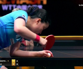 Replay Tennis de tablejour 3 du WTT China Smash 2026