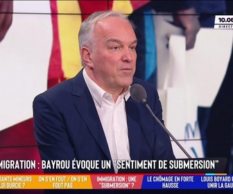 Replay Les Grandes Gueules - Immigration : François Bayrou évoque un sentiment de submersion. D'accord ou pas ?