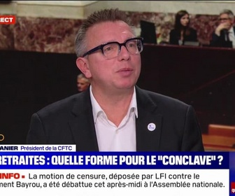 Replay Tout le monde veut savoir - Négociations sur la réforme des retraites: On ne part pas à armes égales, estime Cyril Chabanier, président de la CFTC