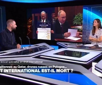 Replay La question qui fâche - Le droit international est-il mort ?