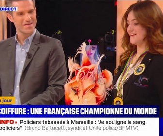 Replay L'image du jour - La championne du monde de coiffure est française