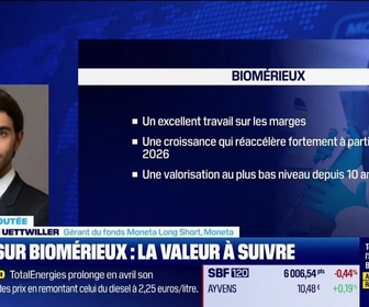 Replay BFM Bourse - Valeur ajoutée : Ils apprécient Biomérieux - 07/04