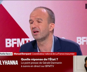 Replay Face à Face - Réexamen de 70.000 plaintes impliquant des enfants: Manuel Bompard déplore des coups de communication indécents