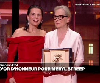 Replay À L'affiche ! - Chronique de Cannes : Meryl Streep très émue pour sa Palme d'or d'honneur