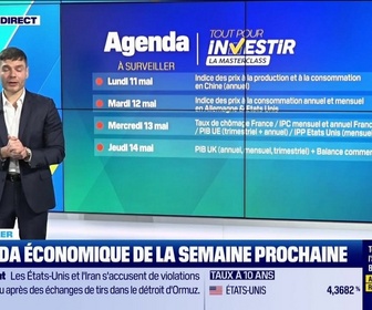 Replay Tout pour investir, la masterclass - L'agenda économique de la semaine prochaine - 08/05