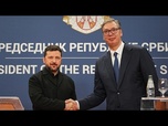 Replay La Serbie et l'Ukraine signent un protocole d'accord de libre-échange