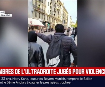 Replay BFM Première - Agression de manifestants par des militants d'ultradroite à Nice: onze personnes seront jugées