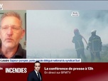 Replay BFM Première - Là où ça commence à piquer fortement, c'est sur la posture des politiques: Stéphane Lessire, sapeur-pompier porte-parole délégué national du syndicat Sud, s'inquiète des décisions politiques concernant les pomp