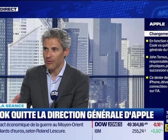 Replay BFM Bourse - On refait la séance : Apple change de patron : les rachats d'action resteront-ils plus importants que l'IA ? - 21/04