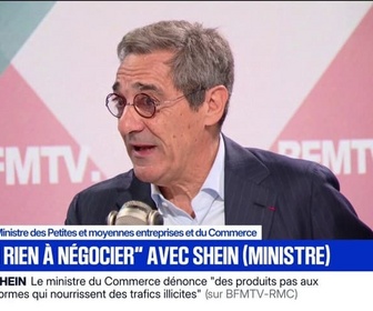 Replay Face à Face - On va prouver à nos concitoyens qu'il y a du made in France accessible dans ce pays, déclare Serge Papin, ministre du Commerce