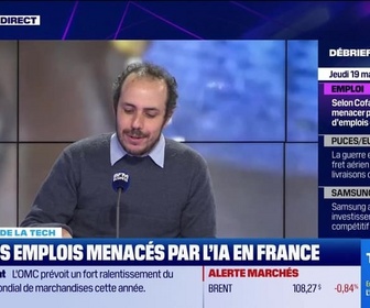 Replay Tech & Co, la quotidienne - 16% des emplois menacés par l'IA en France - 19/03