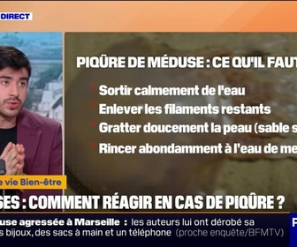 Replay C'est votre vie - Baignade: comment réagir en cas de piqûre de méduse ?