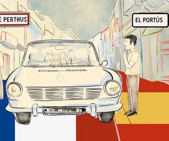 Replay Karambolage España - Pourquoi le village du Perthus est-il à la fois français et espagnol ?
