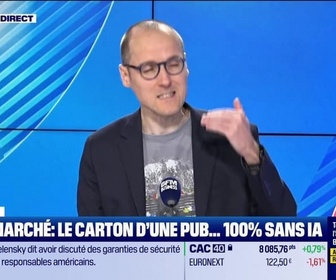 Replay Good Morning Business - Culture IA : Intermarché, le carton d'une pub... 100% sans IA, par Anthony Morel - 12/12