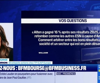 Replay BFM Bourse - Culture Bourse : Comment arbitrer entre les bons résultats d'une société et un secteur qui est en plein désarroi ?, par Julie Cohen-Heurton - 24/03