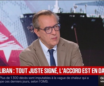 Replay BFM Première - Liban: le chef du Parlement, allié au Hezbollah, affirme que l'accord avec Israël ne sera pas adopté