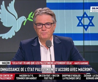 Replay Les Grandes Gueules - Macron a-t-il raison de reconnaître l'état palestinien ?