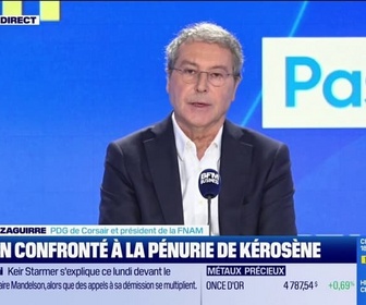 Replay Good Morning Business - L'aérien confronté à la pénurie de kérosène