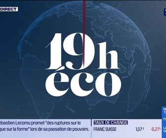 Replay Le 19h Eco - Mercredi 10 septembre