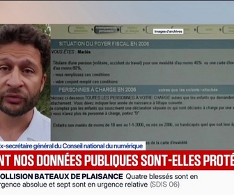 Replay BFM Première - Chacune de nos données est importante: Jean Cattan, ex-secrétaire général du Conseil national du numérique, détaille ce qu'il faut faire si l'on est concerné par un vol de données