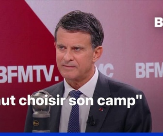 Replay Face à Face - Guerre au Moyen-Orient: Il faut choisir son camp, assure Manuel Valls, ancien Premier ministre