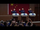Replay Les trois astronautes chinois coincés dans la station spatiale sont rentrés sur Terre