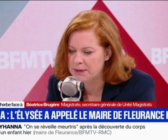 Replay Face à Face - Affaire Lyhanna: C'est un échec, reconnaît Béatrice Brugère, magistrate et secrétaire générale du syndicat Unité Magistrats