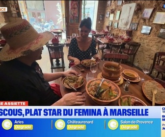Replay Les longs formats des Locales - Dans Notre Assiette : le couscous, plat star du Femina à Marseille