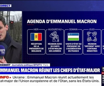 Replay BFM Story - Défense européenne: l'agenda très militaire d'Emmanuel Macron