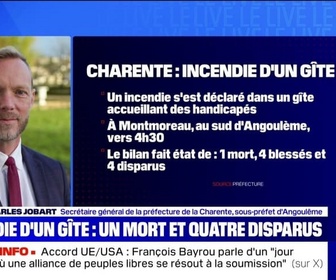 Replay Parlons info ! - L'hypothèse d'un accident envisagée après l'incendie mortel d'un gîte en Charente