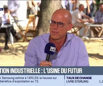 Replay BFM Stratégie : Révolution industrielle, l'usine du futur - 07/07