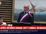Replay BFM Première - Nice: après un rodéo urbain, Éric Ciotti annule un mariage en raison de nuisances sur la route