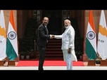 Replay Inde - Chypre : Narendra Modi et Nikos Christodoulides signent de nouveaux accords