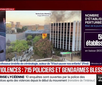 Replay BFM Grand Soir - Lycée attaqué, affrontements : la tension ne retombe pas - 05/10