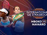 Replay Tennis - Finale des Internationaux de Strasbourg 2026 : Victoria Mboko vs Emma Navarro