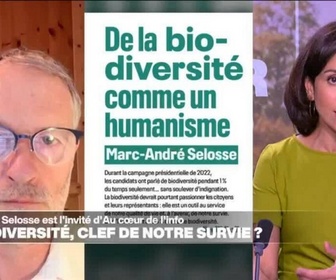 Replay Au cœur de l'info, l'invité - Marc-André Selosse: les scientifiques gueulent, s'épuisent, et la société n'écoute pas!