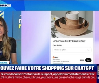 Replay Good Morning Business - Morning Retail : Vous pouvez faire votre shopping sur ChatGPT, par Eva Jacquot - 08/10
