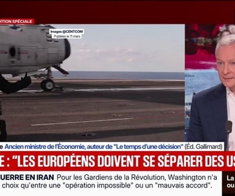 Replay BFM Politique - Pas un comportement d'allié: Bruno Le Maire affirme que les Européens sont seuls et doivent se séparer des États-Unis