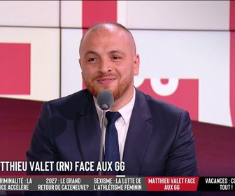 Replay Les Grandes Gueules - Matthieu Valet face aux GG