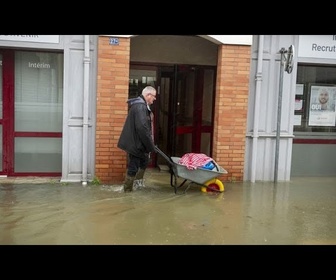 Replay La dépression Ivo provoque d'importantes inondations à Redon, alerte rouge maintenue