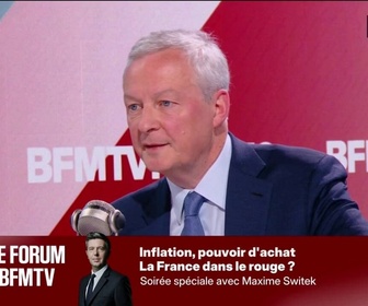 Replay Face à Face - Bruno Le Maire: J'assume toutes mes responsabilités sur la dette